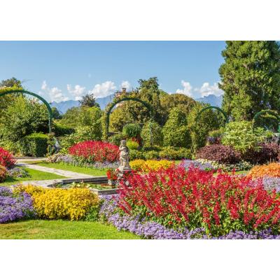 Billede af Italien: Villa Pallavicino parken, 1000 brikker