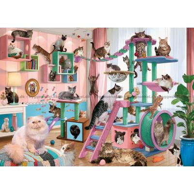 Billede af Read: Kattenes legeplads, 1000 brikker