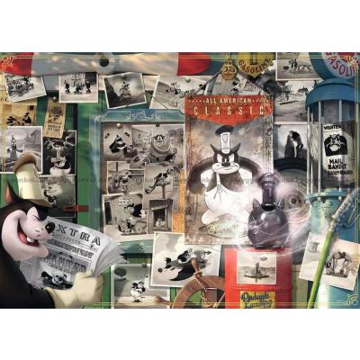 Billede af Disney skurke: Mickey Mouse - Sorteper, 1000 brikker