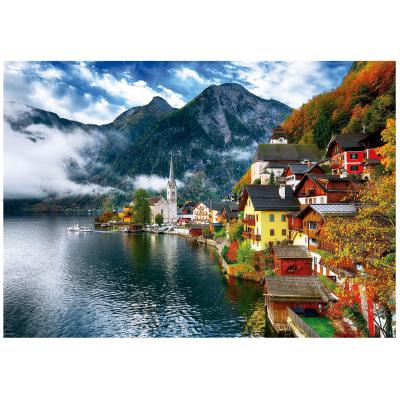 Billede af Østrig: Hallstatt, 1500 brikker