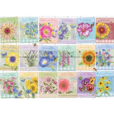 Billede af Collage: Blomsterfrø, 500 brikker