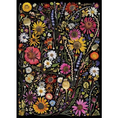 Billede af Tørrede blomster: Farverigt, 1000 brikker