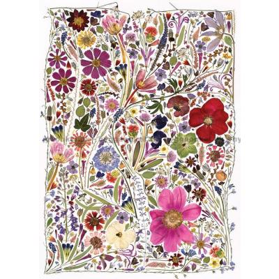 Billede af Tørrede blomster: Forår, 1000 brikker