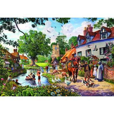 Crisp: Sommer i landsbyen, 1000 brikker