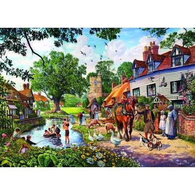 Crisp: Sommer i landsbyen, 500 brikker