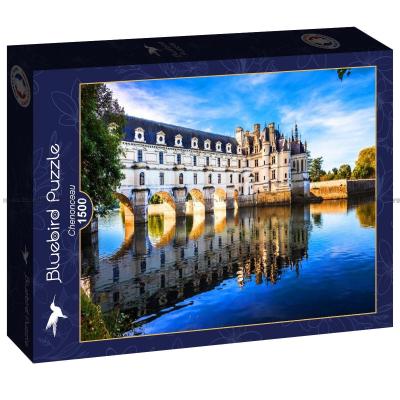 Frankrig: Chenonceau slottet, 1500 brikker