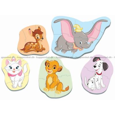 Billede af Baby: Disney - Dyr, 3 brikker