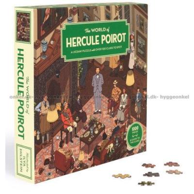 Billede af Hercule Poirots verden, 1000 brikker