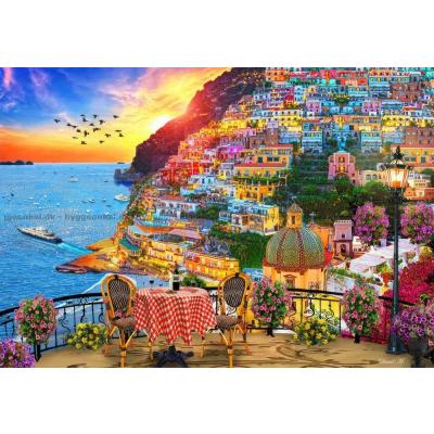 Billede af Maclean: Positano, 1000 brikker
