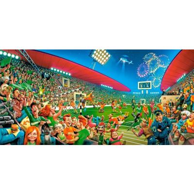 Billede af Fodboldkampen - Panorama, 4000 brikker