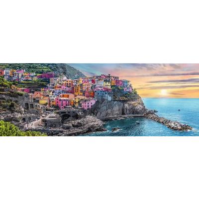 Billede af Italien: Vernazza - Panorama, 500 brikker