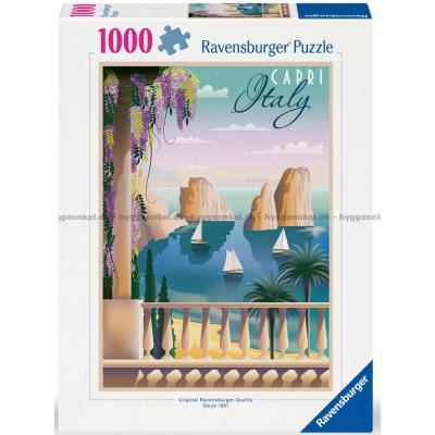 Italien: Capri, 1000 brikker