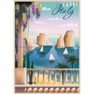 Billede af Italien: Capri, 1000 brikker