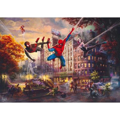 Billede af Marvel: Kinkade - Spider-Man, 1000 brikker