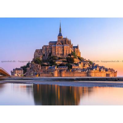 Billede af Frankrig: Le Mont Saint-Michel, 500 brikker