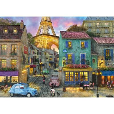 Billede af Davison: Parisisk gade, 1000 brikker