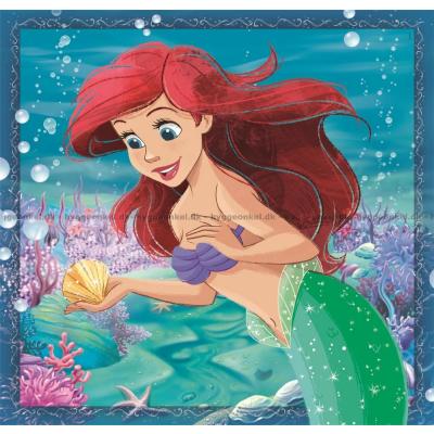 Billede af Disney prinsesser, 3x48 brikker