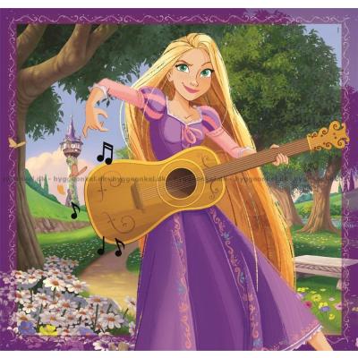 Billede af Disney prinsesser, 3x48 brikker
