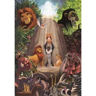 Billede af Disney: Løvernes Konge - Kongesletten, 1000 brikker
