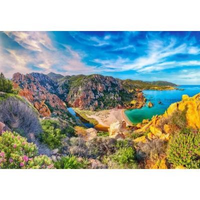 Billede af Italien: Sardinien - Costa Paradiso, 1500 brikker