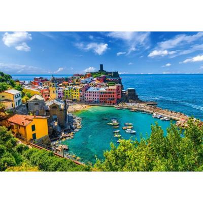 Billede af Cinque Terre: Vernazza, Italien, 1000 brikker