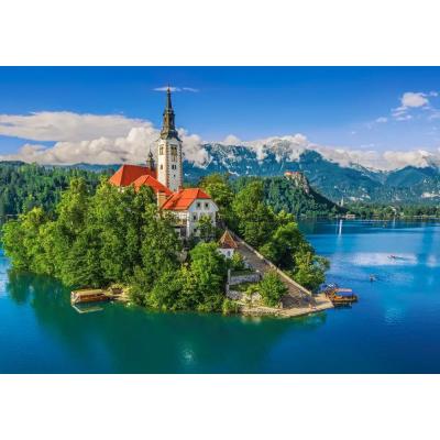 Billede af Bled, Slovenien, 500 brikker