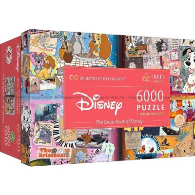 Disney: Klassiske fortællinger, 6000 brikker