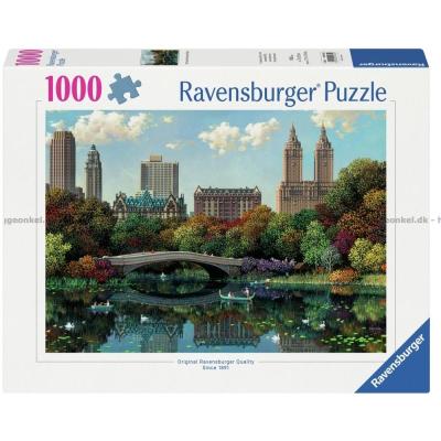 New York: Central Park - Bow Bridge, 1000 brikker