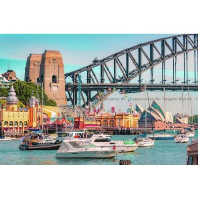 Billede af Sydney set fra vandsiden, 3000 brikker