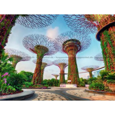 Billede af Singapore: Gardens by the Bay, 1500 brikker
