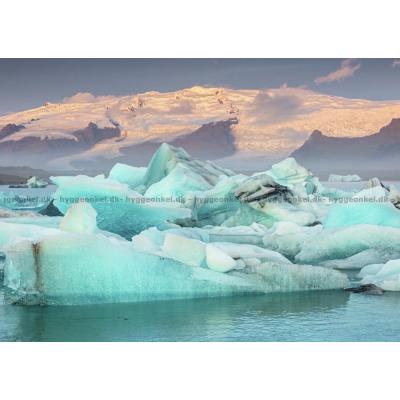 Billede af Island: Jökulsárlón, 1000 brikker