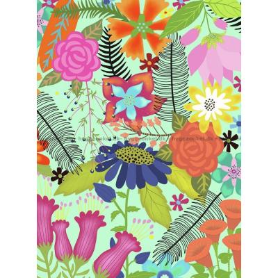 Billede af Junglen af blomster, 500 brikker