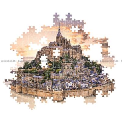 Billede af Frankrig: Mont Saint-Michel, 1500 brikker