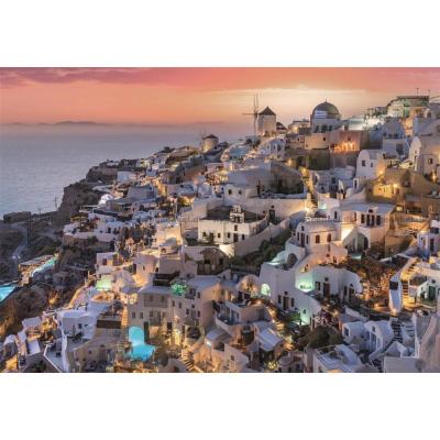 Billede af Grækenland: Santorini, 1000 brikker