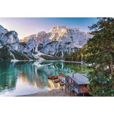 Billede af Prags sø, Italien, 1000 brikker