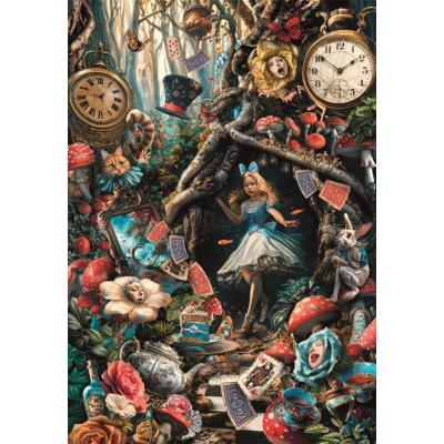 Billede af Alice i Eventyrland, 1000 brikker