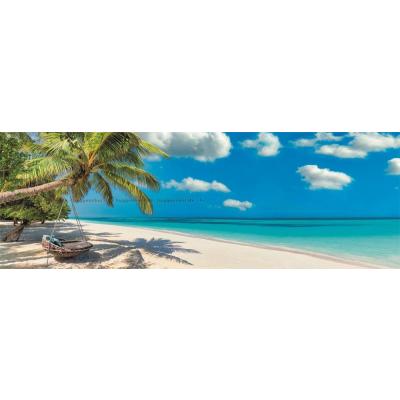 Billede af Stranden - Panorama, 1000 brikker