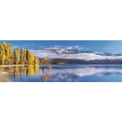 Billede af New Zealand: Wanaka søen - Panorama, 1000 brikker