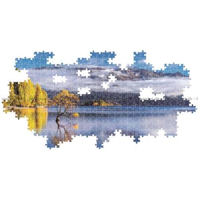 Billede af New Zealand: Wanaka søen - Panorama, 1000 brikker