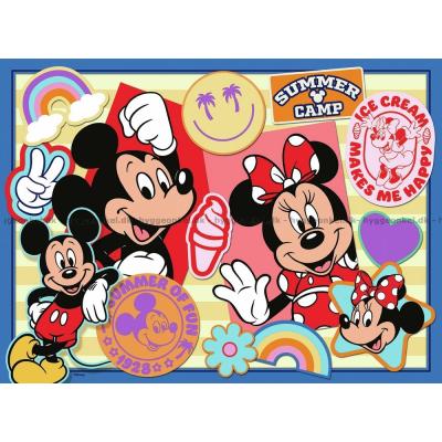 Billede af Disney: Mickey og Minnies ferieminder, 200 brikker