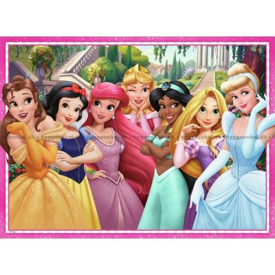 Billede af Disney prinsesser, 100 brikker