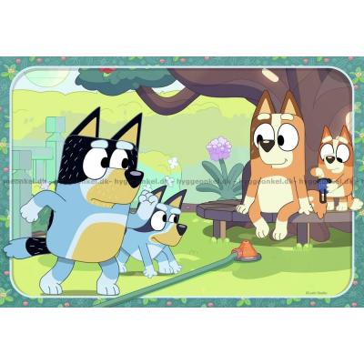 Billede af Bluey: Familien, 2x12 brikker