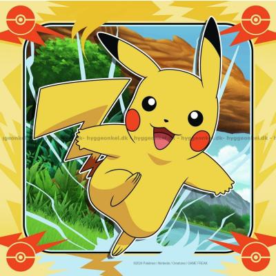 Billede af Pokemon: Klar til kamp, 3x49 brikker