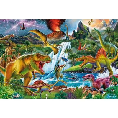 Billede af Fascinerende dinosaurer, 200 brikker
