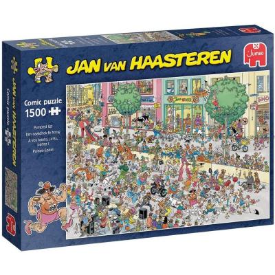 Byen løber løbsk, 1500 brikker