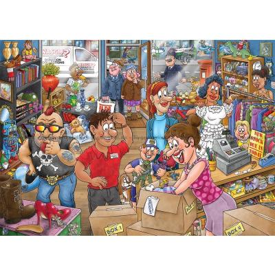 Billede af Mystery 29: Kaos i genbrugsbutikken, 1000 brikker