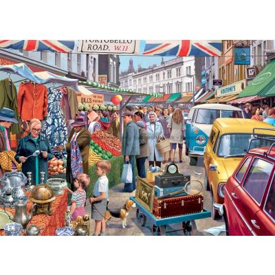 Billede af McLindon: Portobello Road, London, 1000 brikker