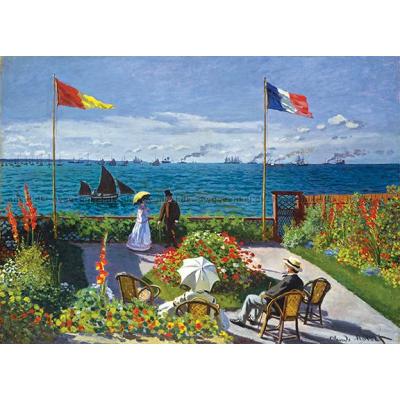 Billede af Monet: Haven i Saint-Adresse, 1000 brikker