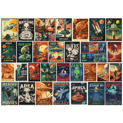 Billede af Aliens plakater, 1000 brikker