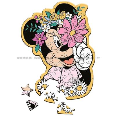 Billede af Disney: Minnie Mouse - Formet motiv, 50 brikker